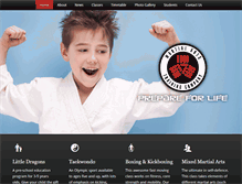 Tablet Screenshot of martialarts.com.au